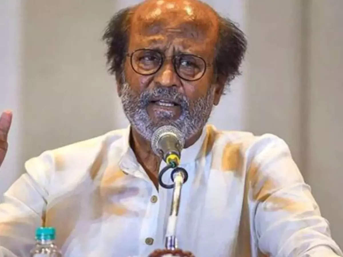 Rajinikanth Admitted To Hospital For Regular Check Up Tamil Movie News Times Of India