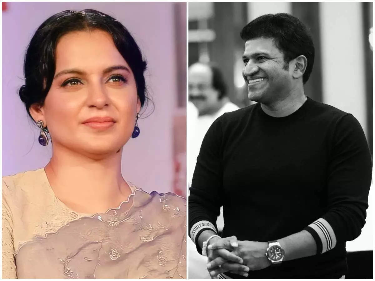 Bollywood star Kangana Ranaut shares a throwback video of Puneeth Rajkumar,  terms his passing as a 