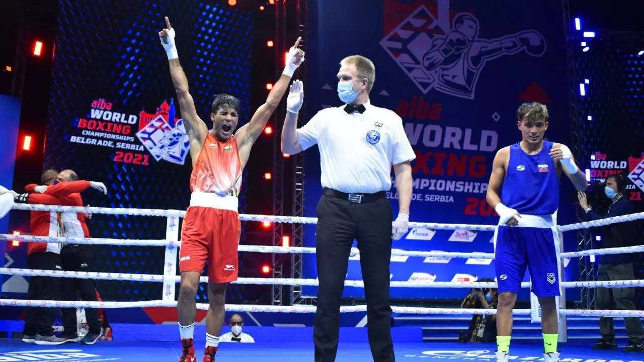 TVsæt Mordrin Nybegynder World Boxing Championships: Debutant Akash Kumar secures India's first  medal in Belgrade, four others bow out | Boxing News - Times of India