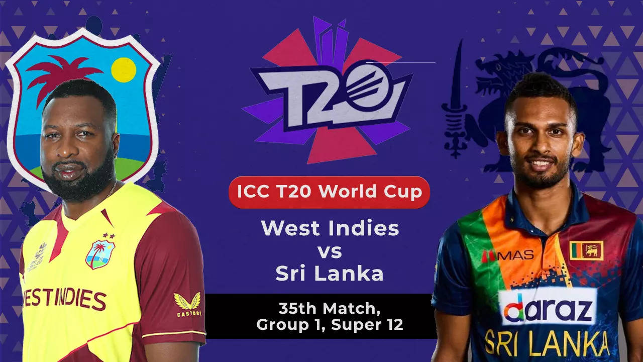 Live Streaming West Indies vs Sri Lanka T20 World Cup 2021 match 35: How to  watch WI vs SL match online