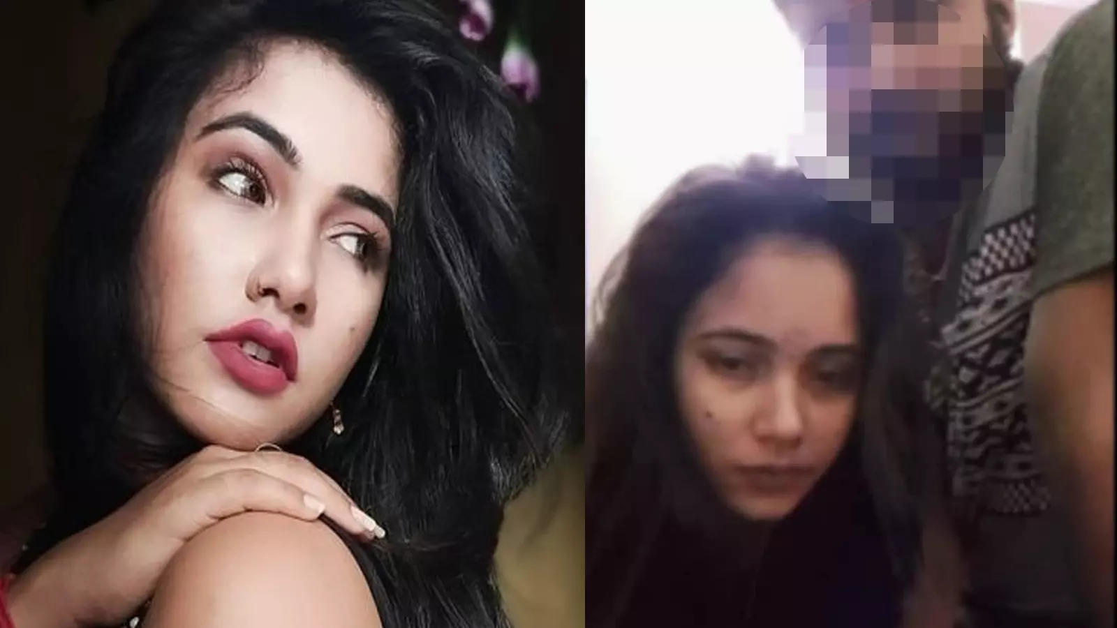Bhojpuri Hiroins Xxx Videos - Trisha Kar Madhu: Controversy surrounding Bhojpuri actress Trisha Kar  Madhu's MMS video refuses to die, actress gets trolled brutally again