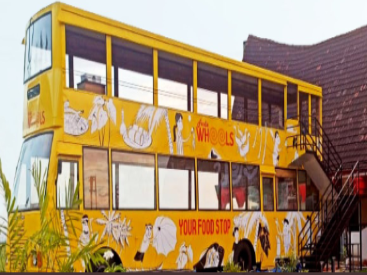 Kerala launches ‘Foodie Wheels’ cafe on re-used double-decker bus