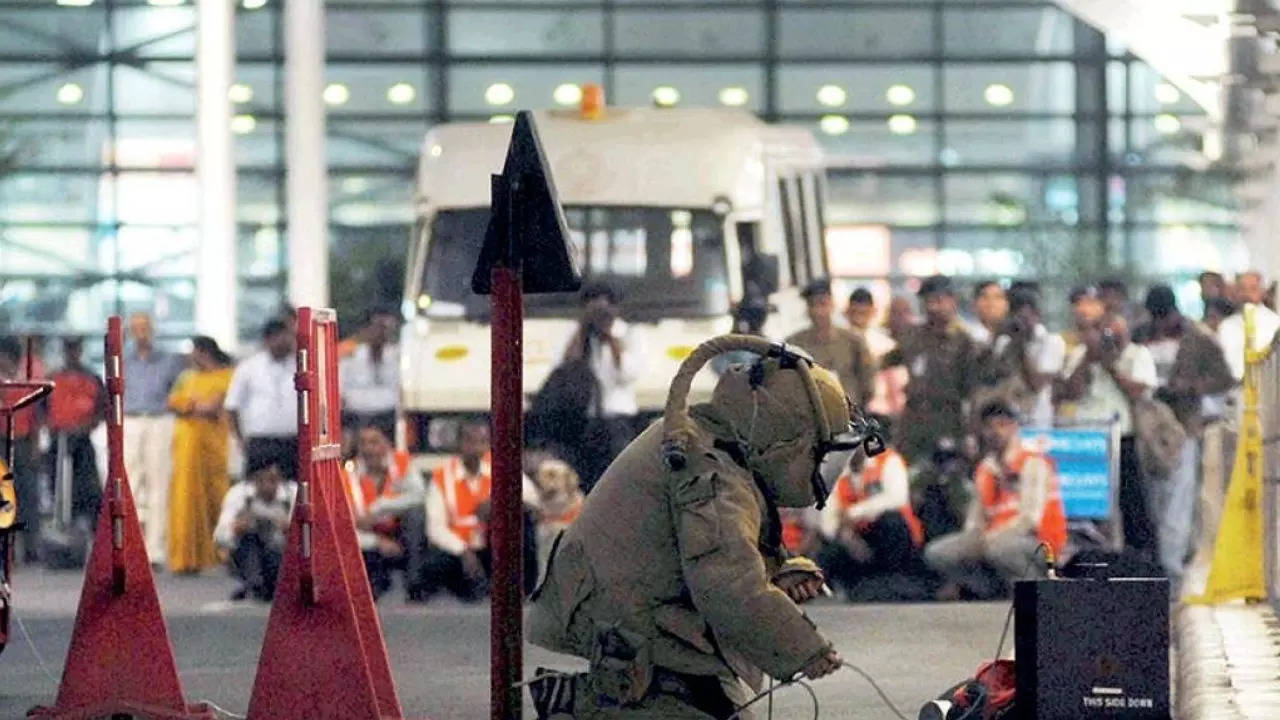 Aviation security officials say all bomb threat calls at airports and other public places are e taken seriously and the entire protocol of checking and inspection is rigorously followed. Representative image