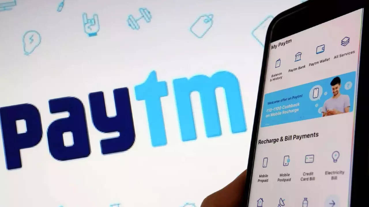 Paytm crashes on Day 2 too, down 37% since IPO - Times of India