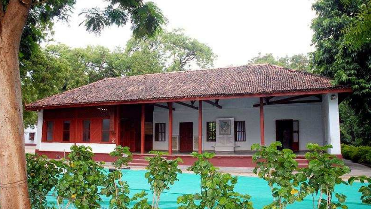 File photo of the Sabarmati ashram in Ahmedabad