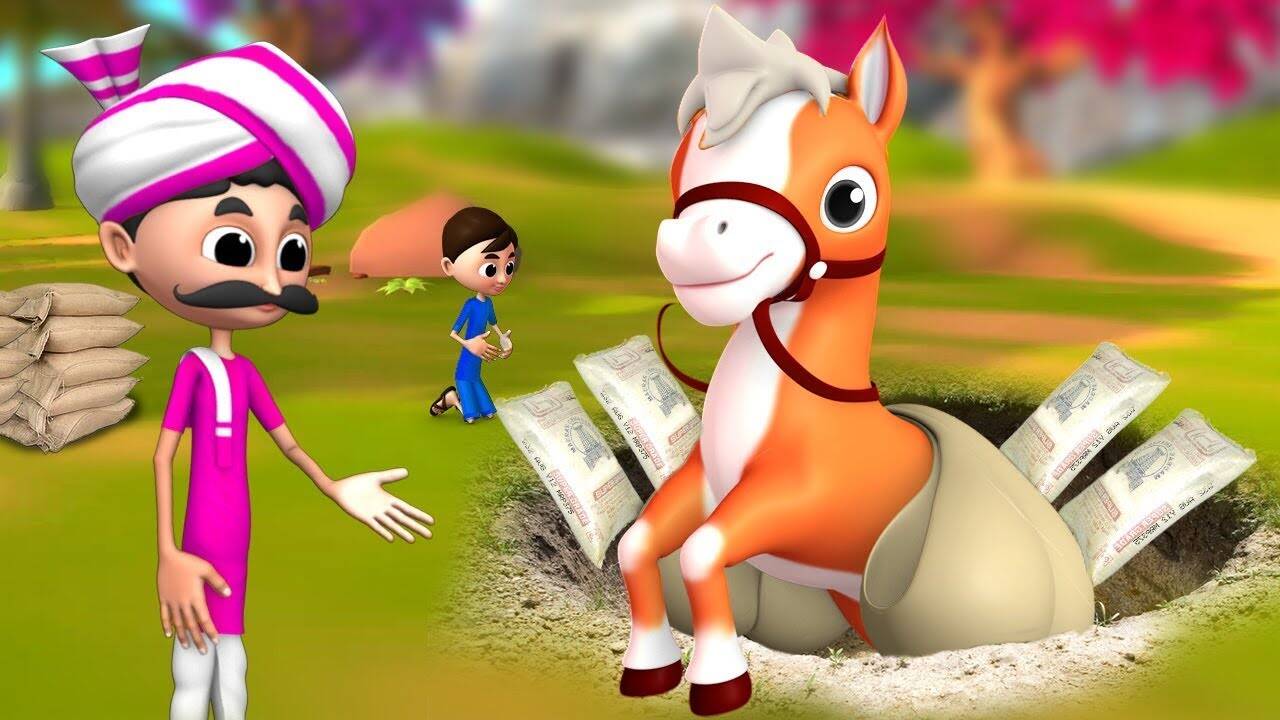 புத்திசாலி குதிரை மற்றும் வேட்டைக்காரன் - Clever Horse and Hunter Tamil Cartoon JOJO TV Fairy Tales | Entertainment - Times of India Videos புத்திசாலி குதிரை மற்றும் வேட்டைக்காரன் - Clever Horse and Hunter Tamil Cartoon JOJO TV Fairy Tales | Entertainment - Times of India Videos