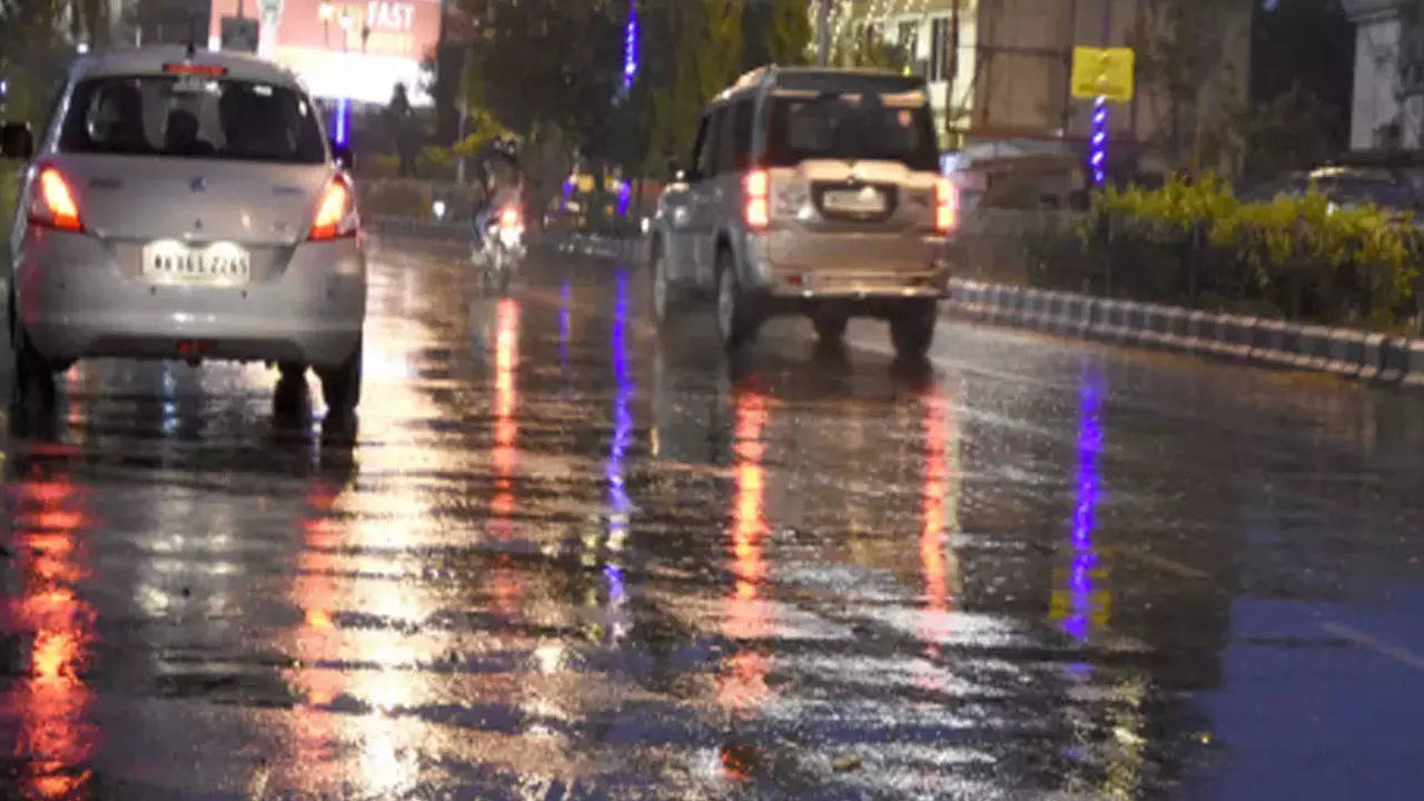 File photo of rain in Kolkata