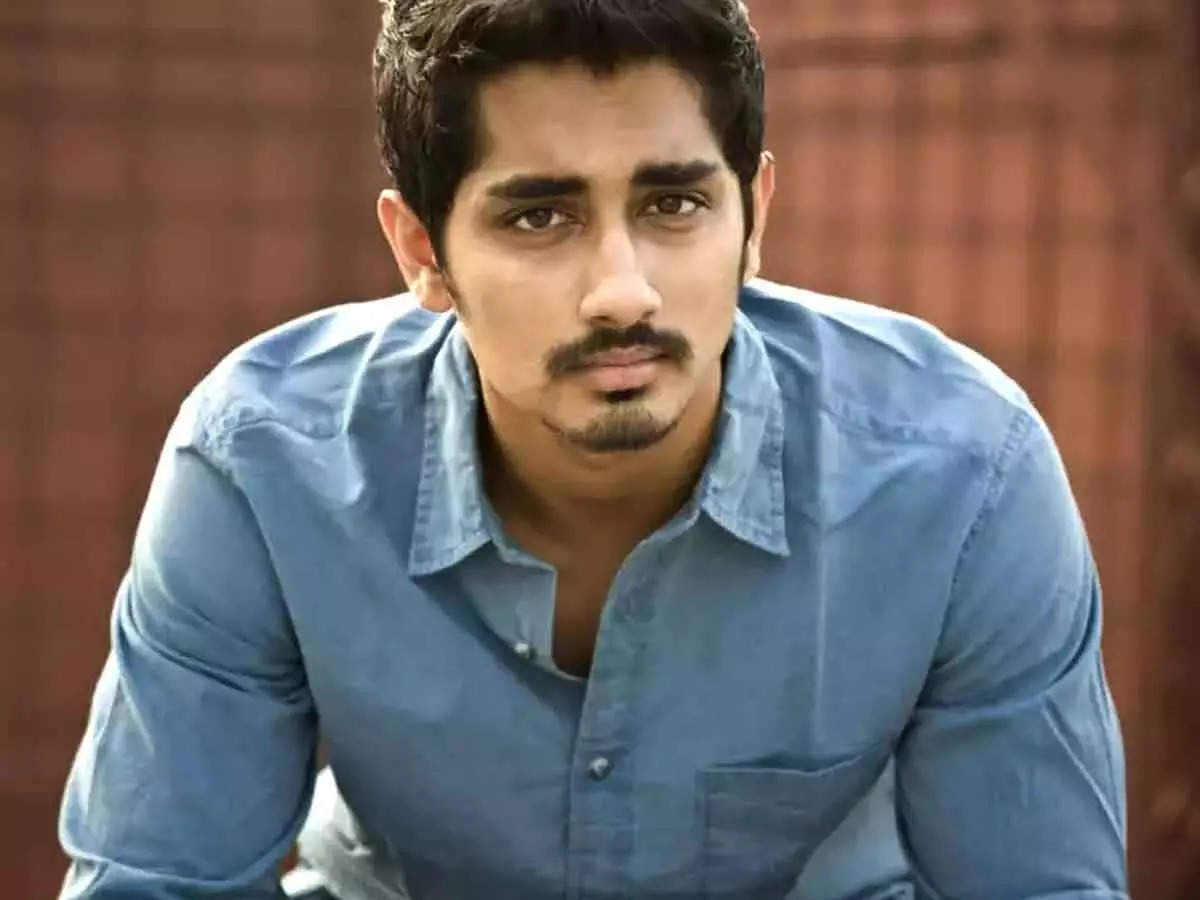 South actor Siddharth slashes Andhra Pradesh govt over ticket prices G.O! |  Telugu Movie News - Times of India