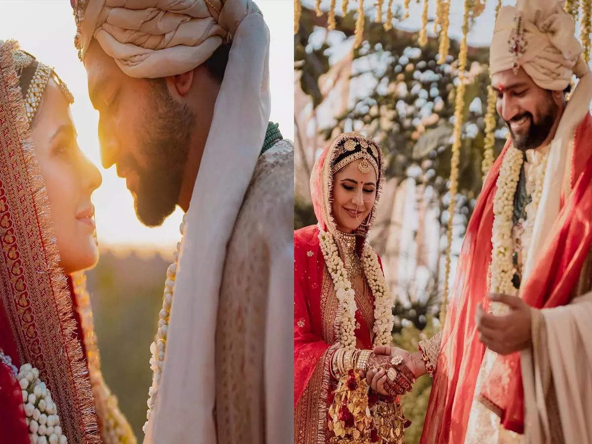 First official pictures of the newlyweds are out! - The Times of India