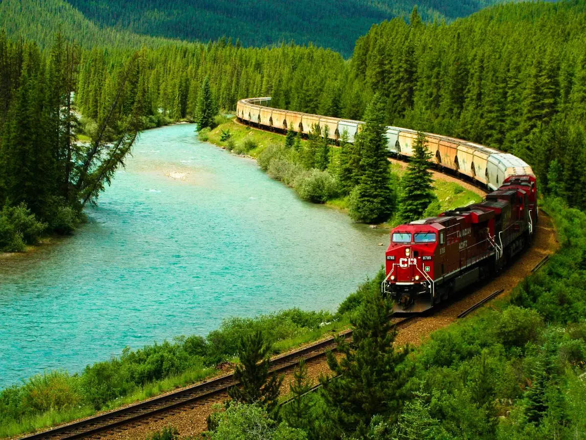 Beautiful train rides for Christmas