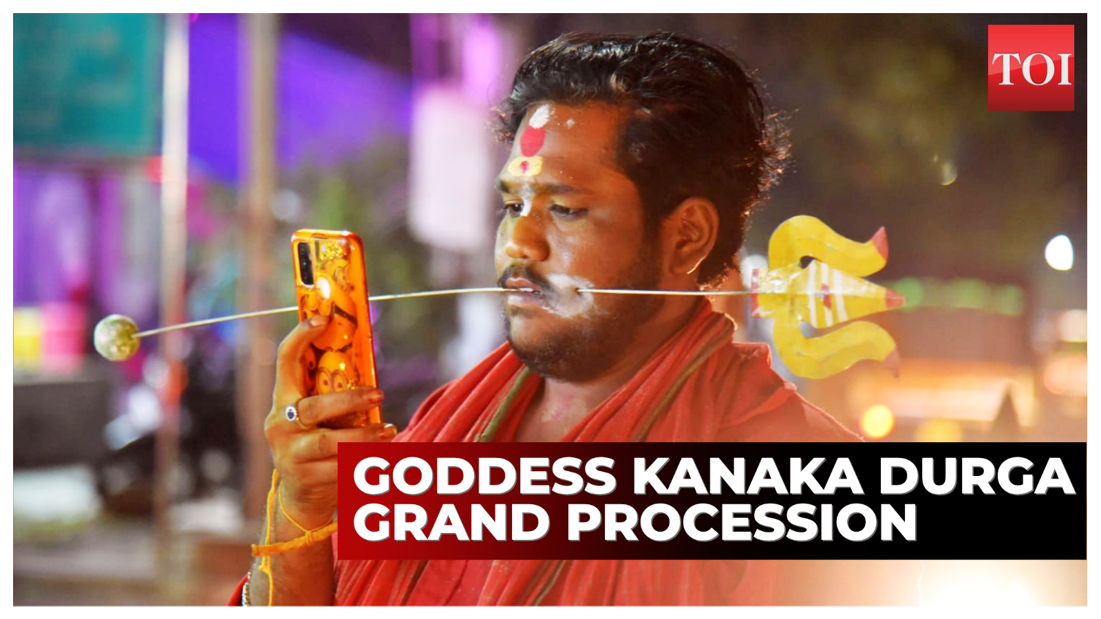 Vizag: Goddess Kanaka Durga devotees take out grand procession ...