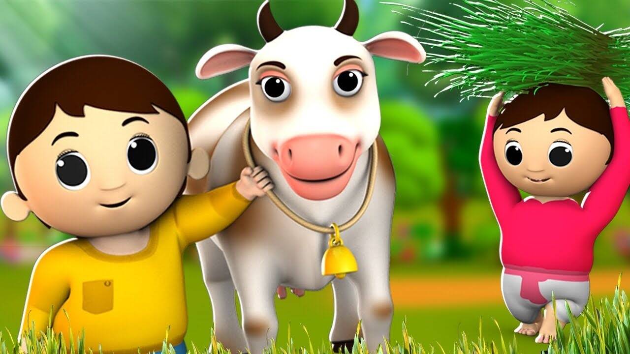 meri gaiya aati hai mujhko doodh pilati hai