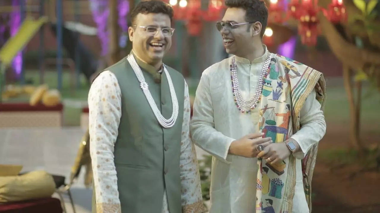First time in Telangana, gay couple says 'I Do' | Hyderabad News - Times of  India