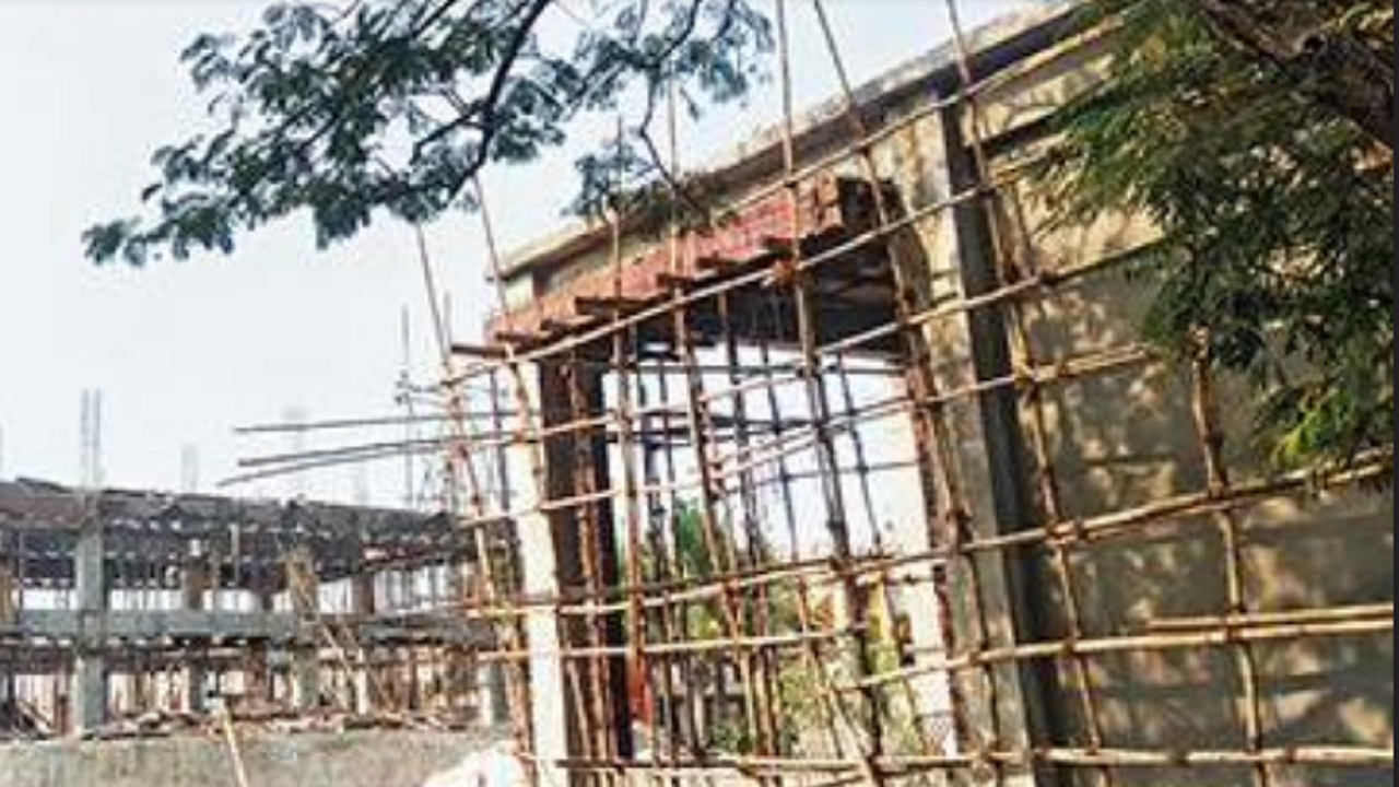 The NMMC’s tertiary treatment plant at Airoli is near completion. Photo: KK Choudhary