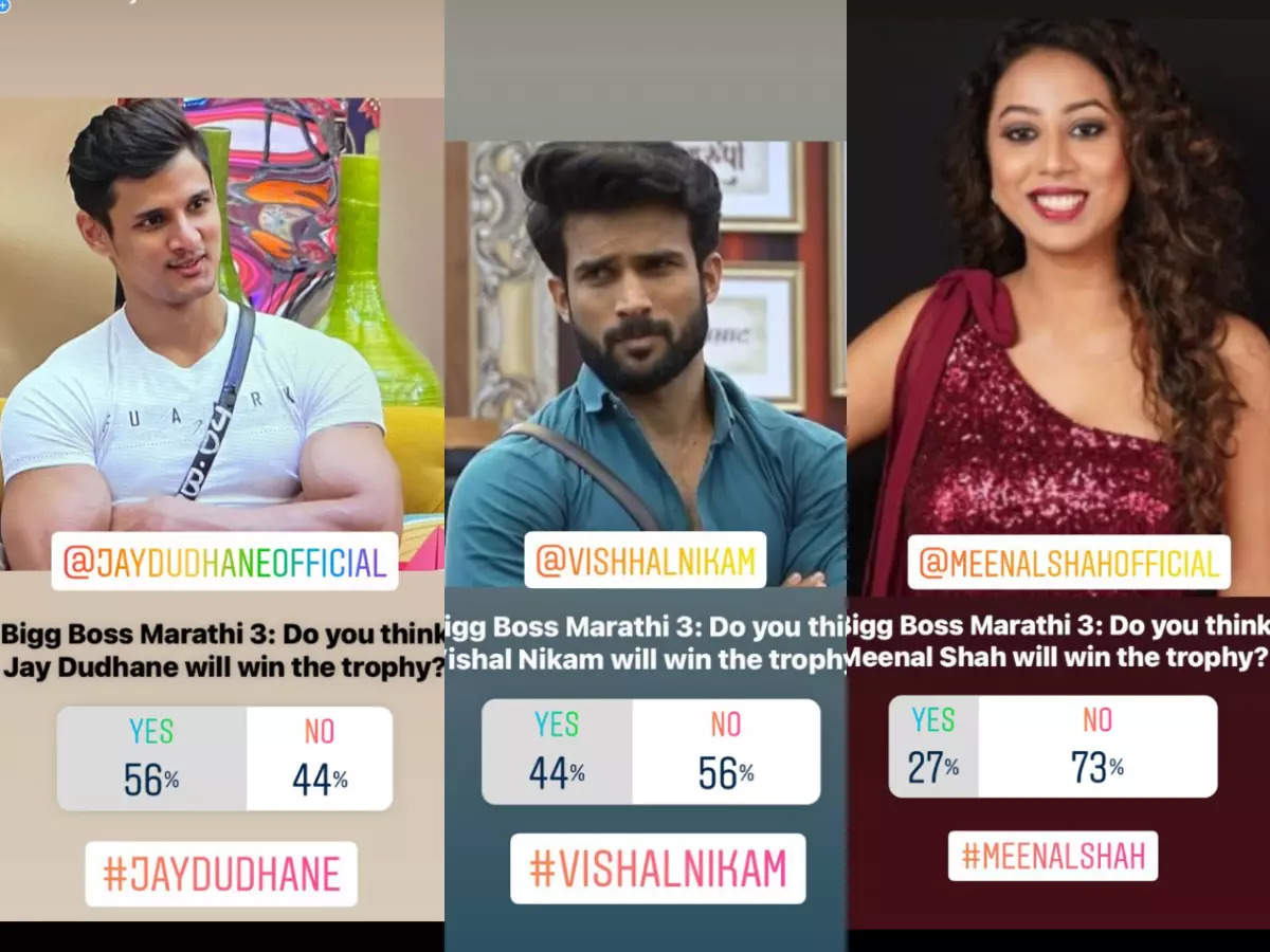 Bigg Boss Marathi 3 winner: Who will lift the trophy tonight? Here's a look at ETimes TV poll results - Times India
