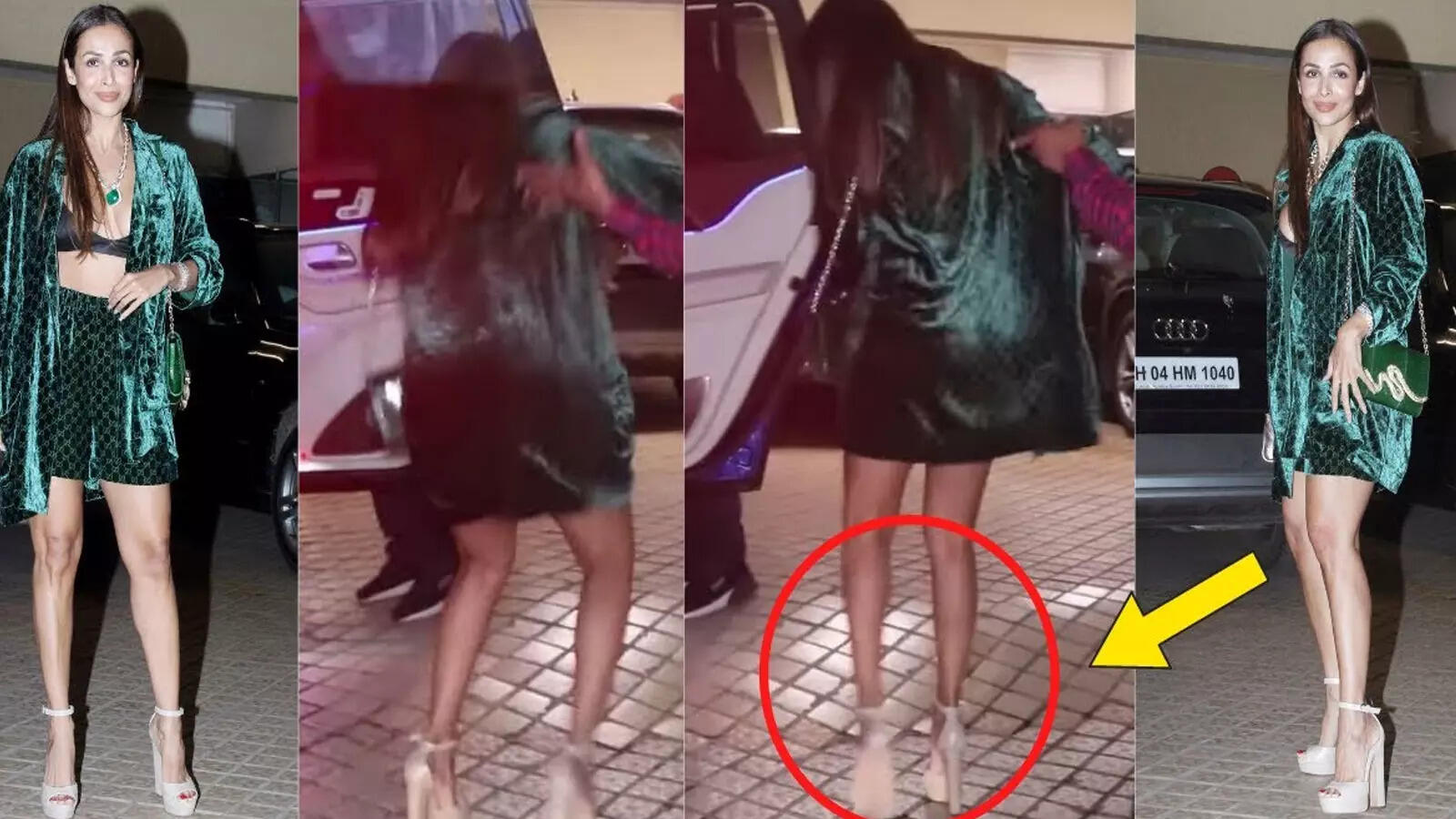 Malaika Arora escapes an accident as 