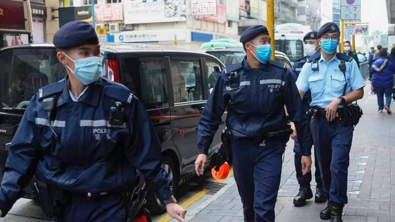 According to the local South China Morning Post newspaper, police arrested one current and one former editor at Stand News, as well as four former board members including singer and activist Denise Ho and former lawmaker Margaret Ng. (AP photo)
