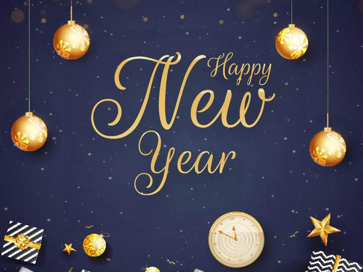 Happy New Year 22 Images Wishes Messages New Year Greeting Card Ideas For 22