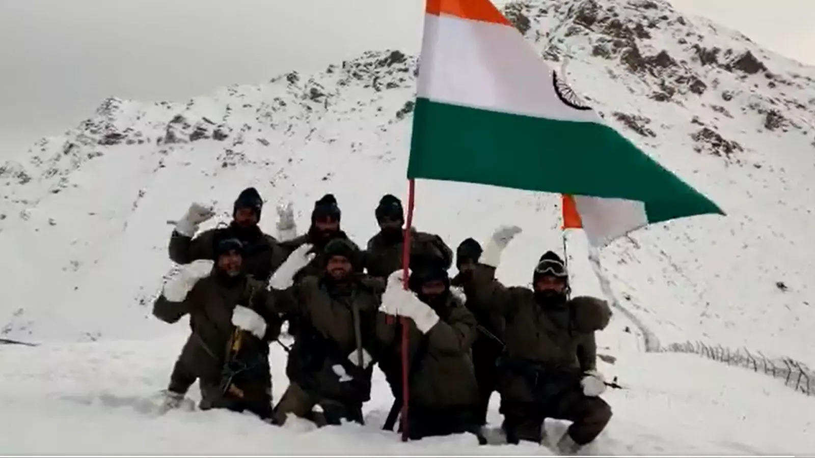 Watch: Troops at LoC wish new year to people | News - Times of India Videos