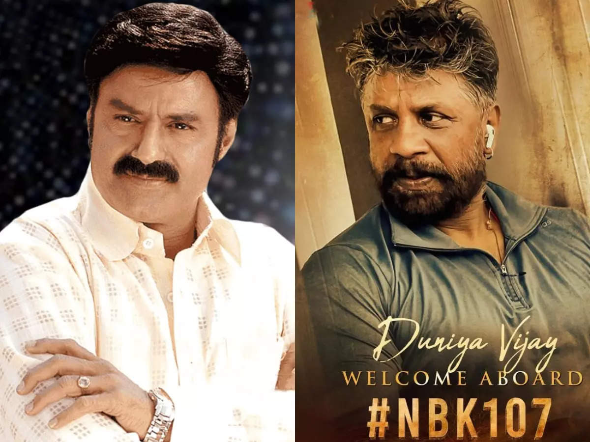 NBK 107: Kannada actor Duriya Vijay has been roped in for ...