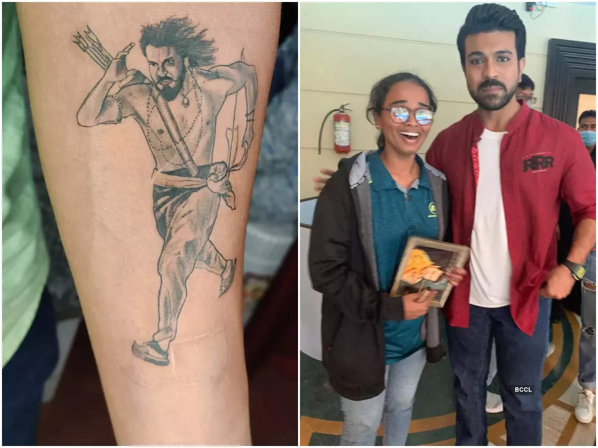 Ram Charans Fan Gets His RRR Avatar Tattooed and It Will Melt Your Heart