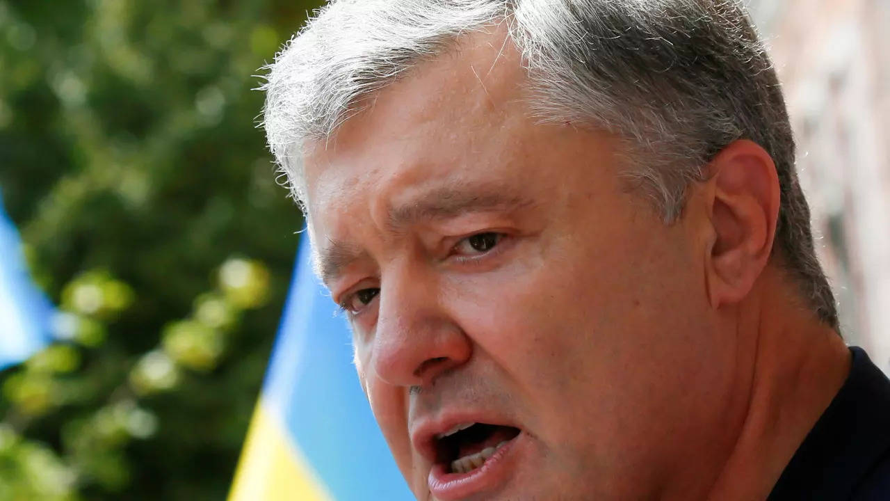  Ukraine's former President Petro Poroshenko (Reuters)