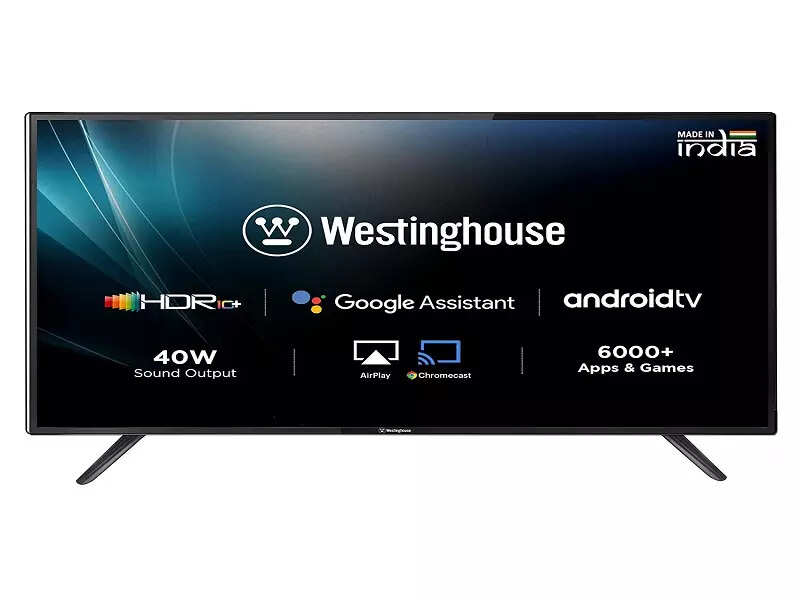 Westinghouse 139 cm (55 Inches) 4K Ultra HD Smart Certified Android LED TV