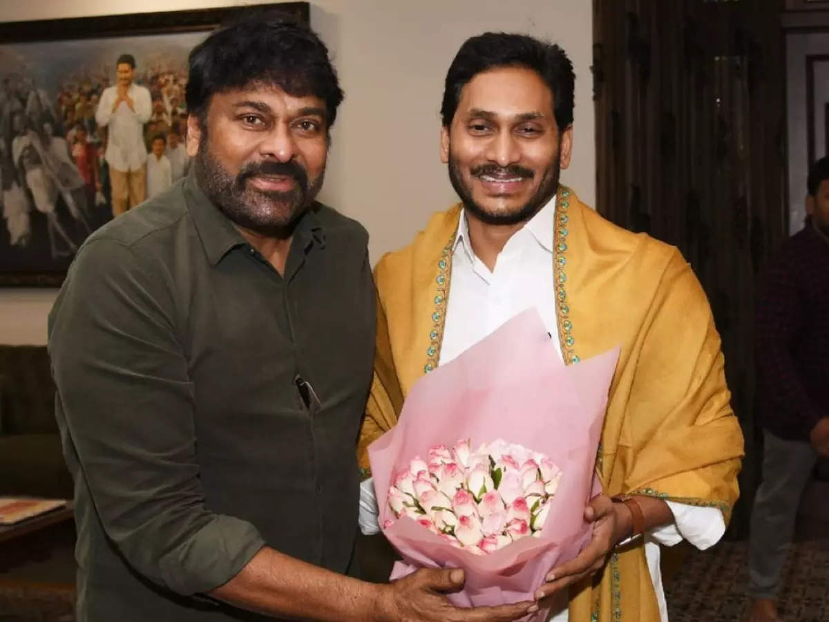 Acharya&#39; star Chiranjeevi meets Andhra Chief Minister YS Jagan Mohan Reddy;  here&#39;s why | Telugu Movie News - Times of India