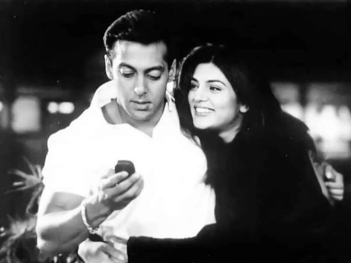 Throwback: When Sushmita Sen rudely walked away from Salman Khan on the sets of 'Biwi No 1' - Times of India