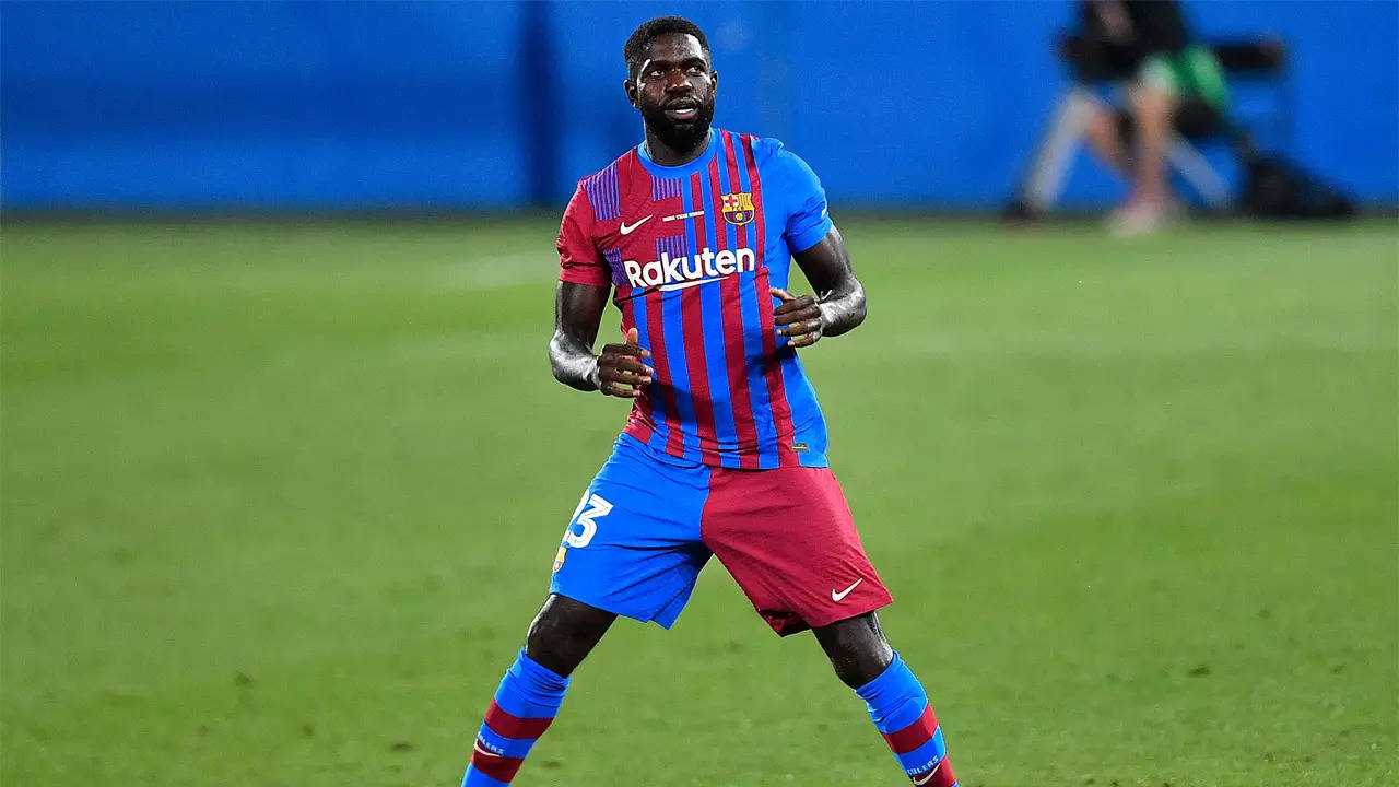 Barcelona's Umtiti to undergo surgery on broken foot | Football News -  Times of India