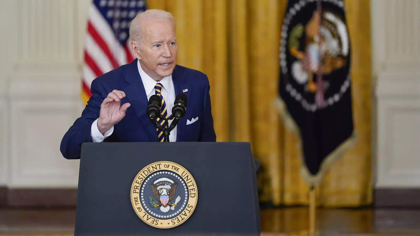 Biden Says Americans Can Meet Challenges of Inflation￼