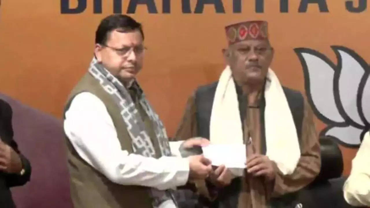 Colonel Vijay Rawat (retired), brother of late CDS General Bipin Rawat, joined BJP in Delhi on Wednesday.