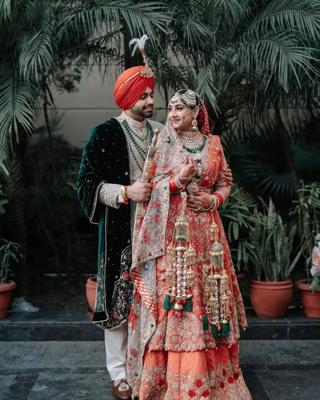 Jordan Sandhu takes his wedding vows with Jaspreet Kaur! Punjabi Movie News pic