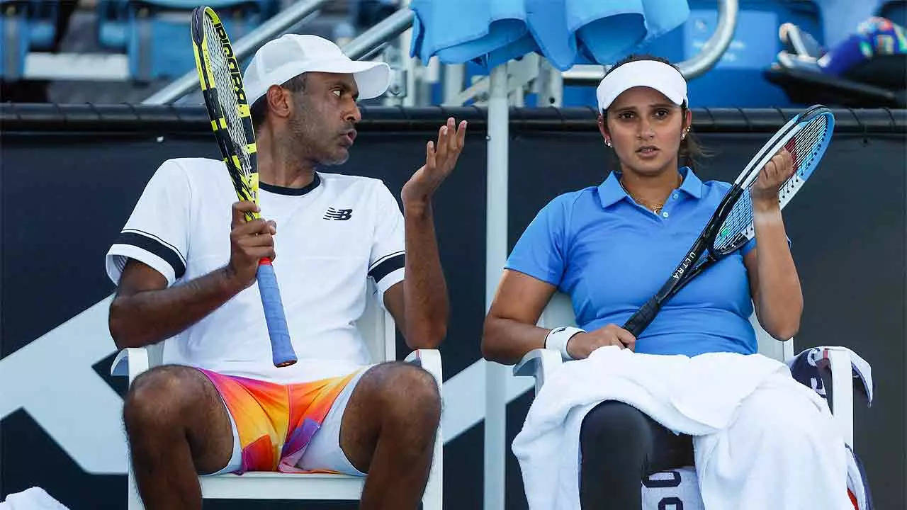 Sania Mirza bids adieu to Australian Open with quarterfinal loss in mixed doubles Tennis News pic pic image