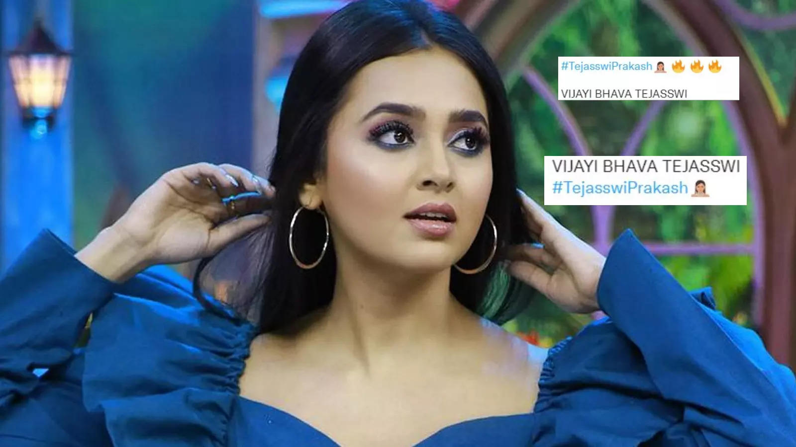 Bigg Boss 15 Grand Finale Vijayi Bhava Tejasswi Trends On Twitter As Fans Call Tejasswi Prakash The Winner Tv Times Of India Videos