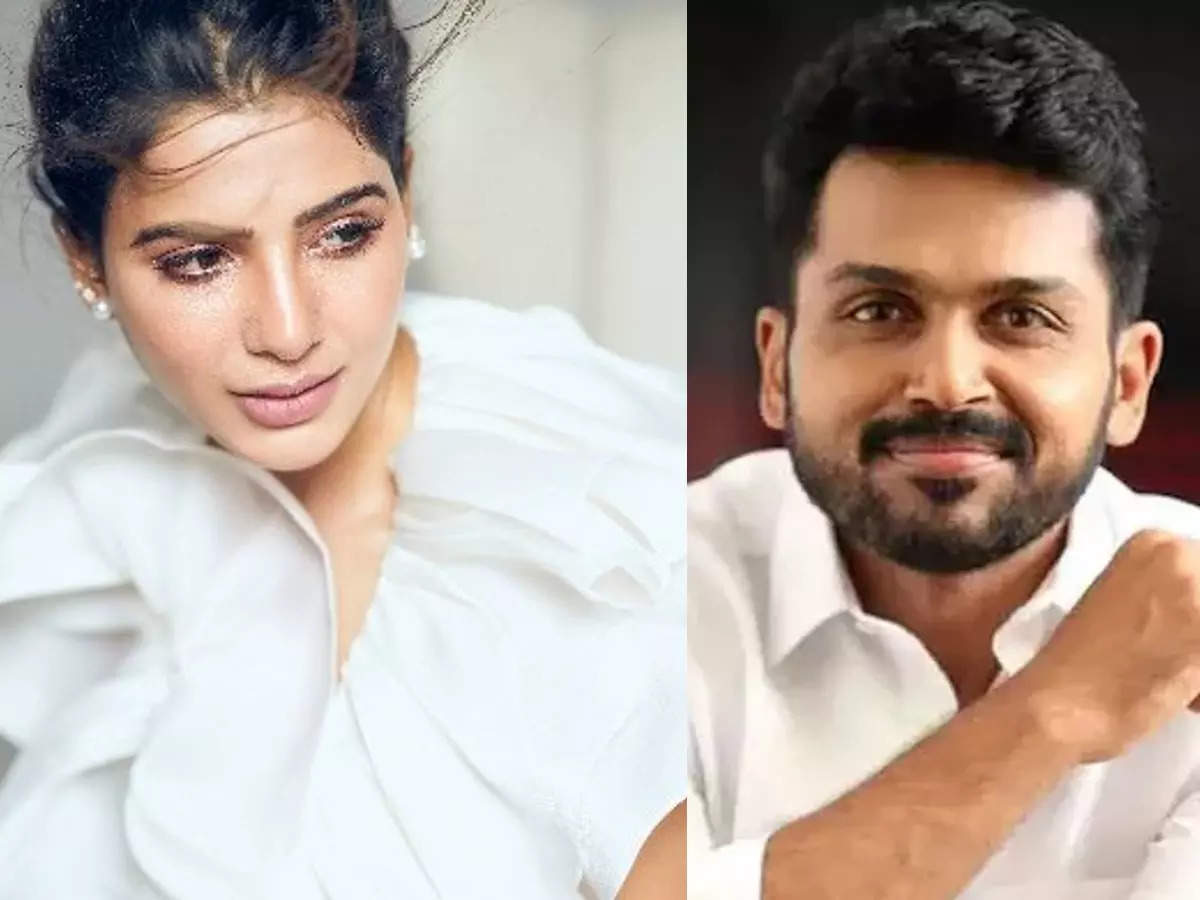 Samantha approached to star opposite Karthi in Sathish ...
