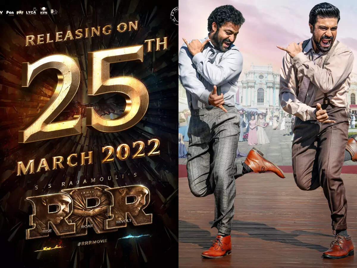 Jr NTR, Ram Charan's 'RRR' to release on March 25, 2022, after multiple  delays | Telugu Movie News - Times of India