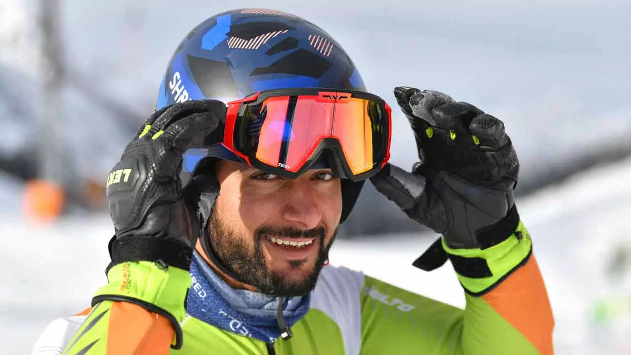 The 31-year-old Arif will take part in the Slalom and Giant Slalom events at Beijing 2022 (AFP Photo)