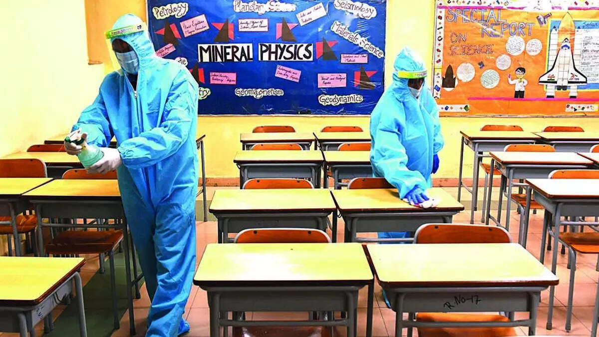 Back To School For Students Of Classes 10-12 From Today | Gurgaon News -  Times of India