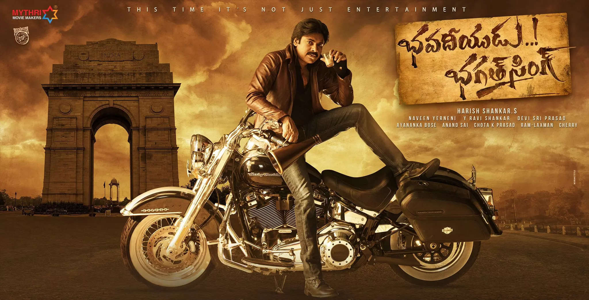 Pawan Kalyan planned the film with director Harish with another plan