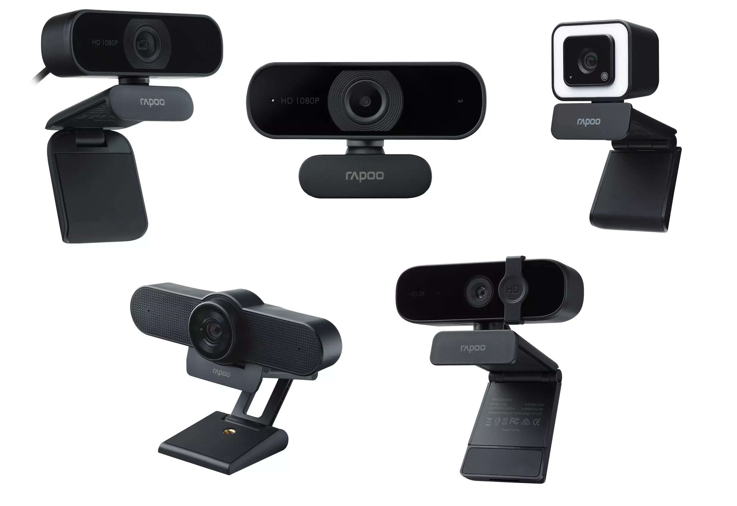klassekammerat Døde i verden Centrum Rapoo has launched five new webcams with up to 4K resolution and dual noise  cancellation microphones in India, price starts at Rs 3,499 - Times of India