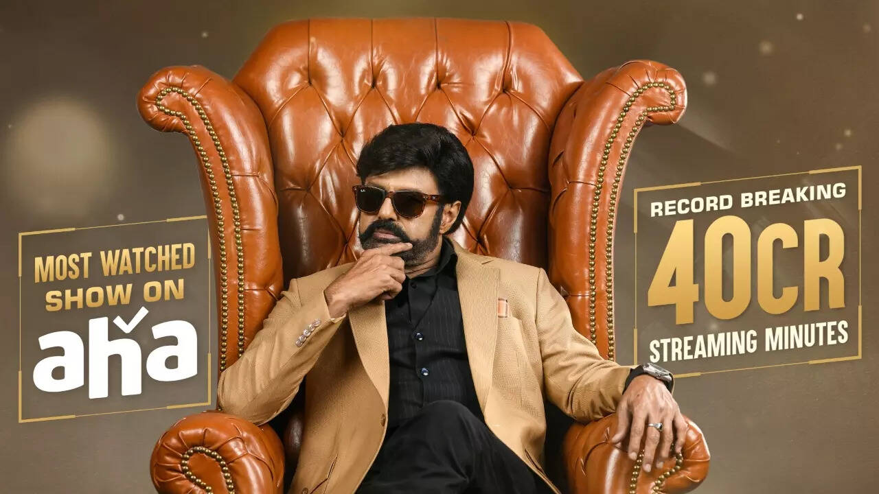 Balakrishna's 'Unstoppable with NBK' becomes most-watched Telugu ...