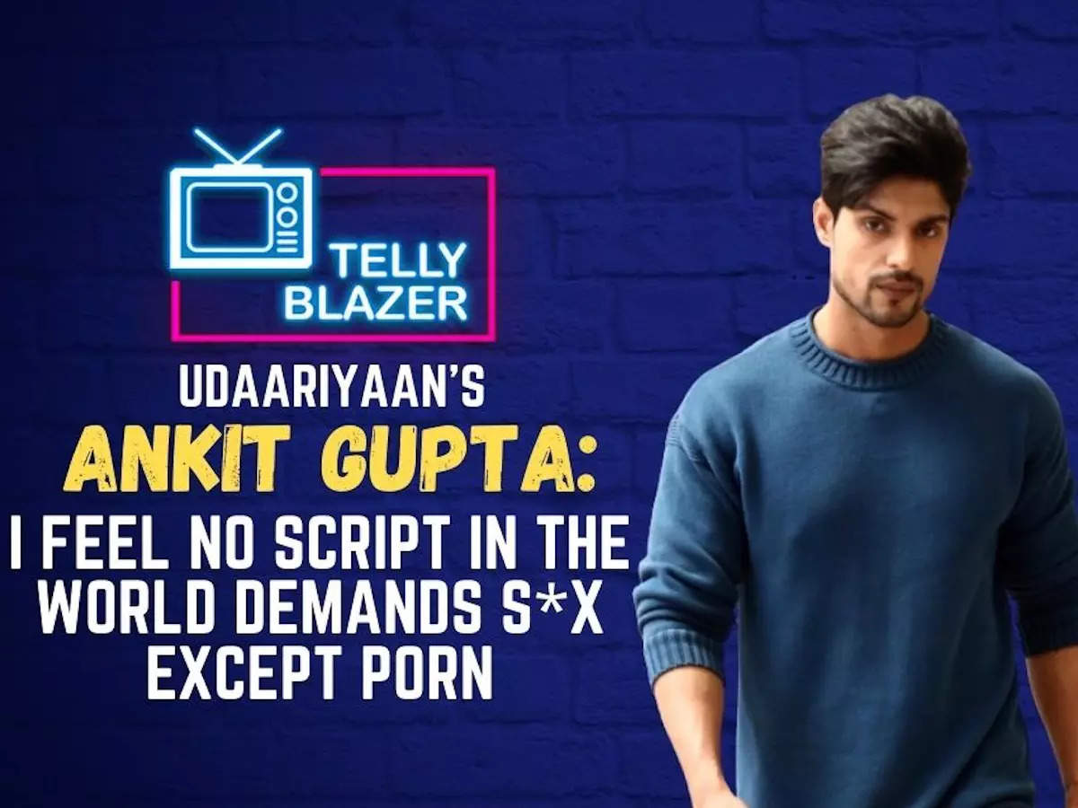 Xxx Video Redwap School - Exclusive - Udaariyaan's Ankit Gupta on doing love making scenes: I've my  set of reservations, I feel no script in the world demands sex except porn  - Times of India