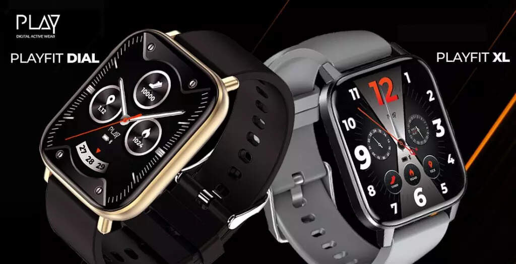 Playfit XL, Playfit Dial smartwatches launched in India: Price, features  and more - Times of India