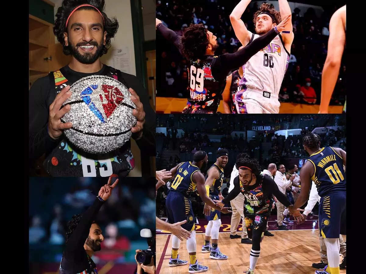 Watch: Fans go crazy for Ranveer Singh at NBA All-Star Celebrity Game