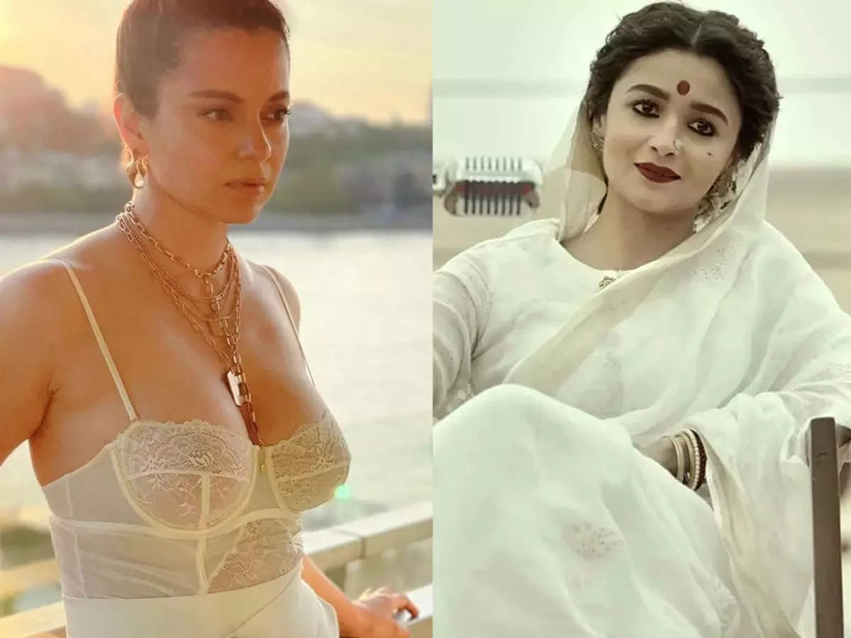 Kangana Ranaut says romcom bimbo Alia Bhatt&#39;s &#39;Gangubai Kathiawadi&#39; will  &#39;burn to ashes at the box office&#39; | Hindi Movie News - Times of India