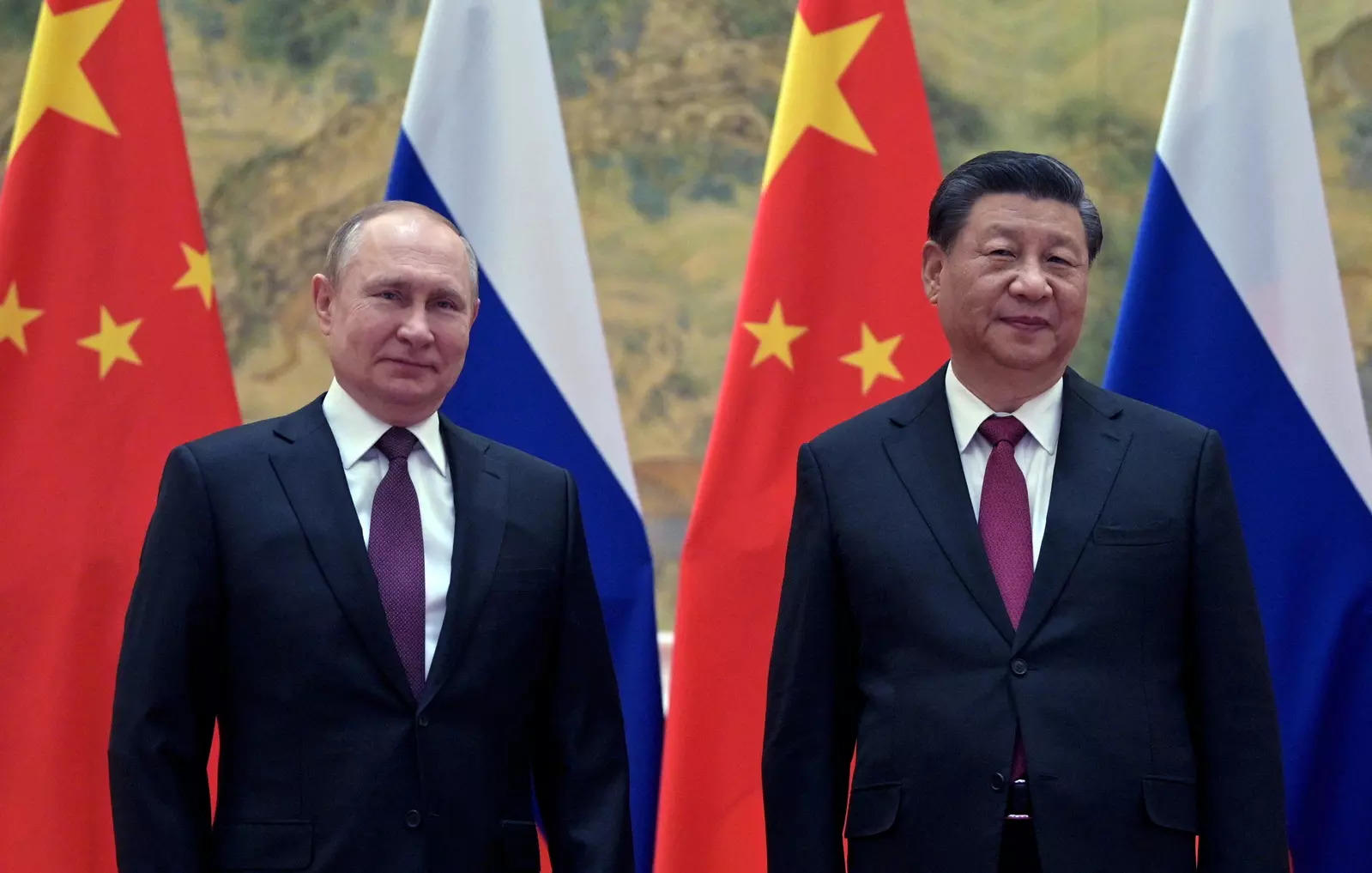 File photo: Russian President Vladimir Putin attends a meeting with Chinese President Xi Jinping in Beijing.