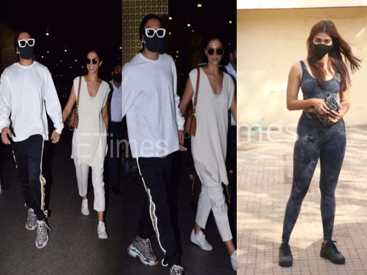 Look Of The Day: Deepika Padukone Spotted At The Airport With Her