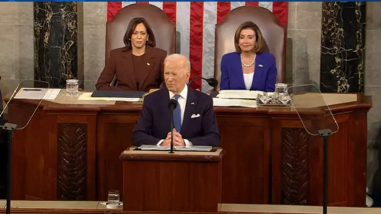 President Joe Biden delivers his maiden State of the Union address. 
