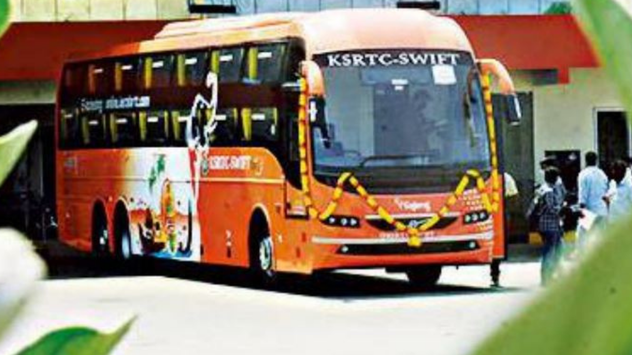 First Ac Volvo Bus Bought By Ksrtc-swift Arrives ...